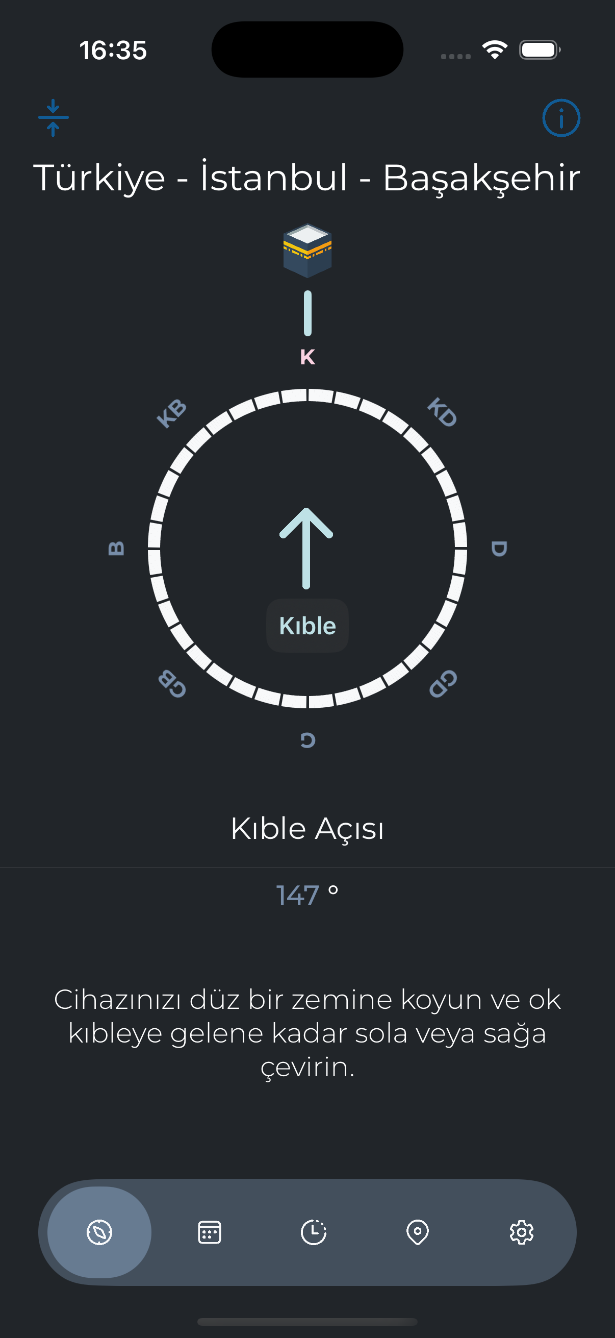 Kıble Pusulası